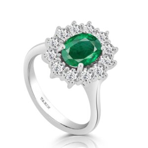 TARIN CAROLINE</br> Esmeralda y Diamantes