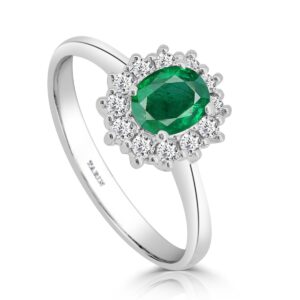TARIN CAROLINE</br> Esmeralda y Diamantes